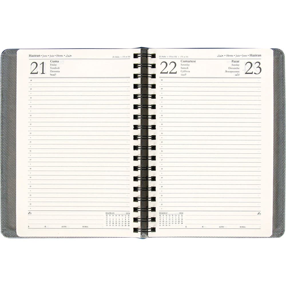 Gizli Spiralli Günlük Ajanda