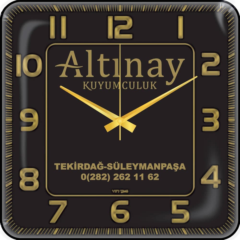 Bombe Cam Duvar Saati