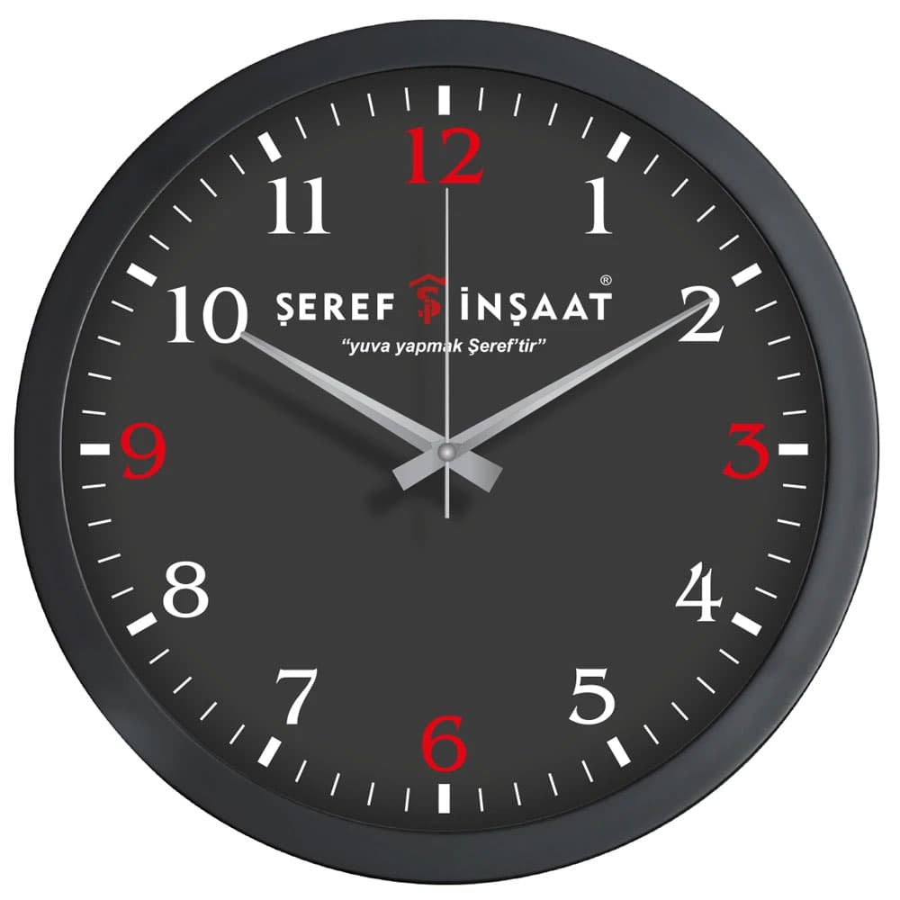 Plastik Duvar Saati