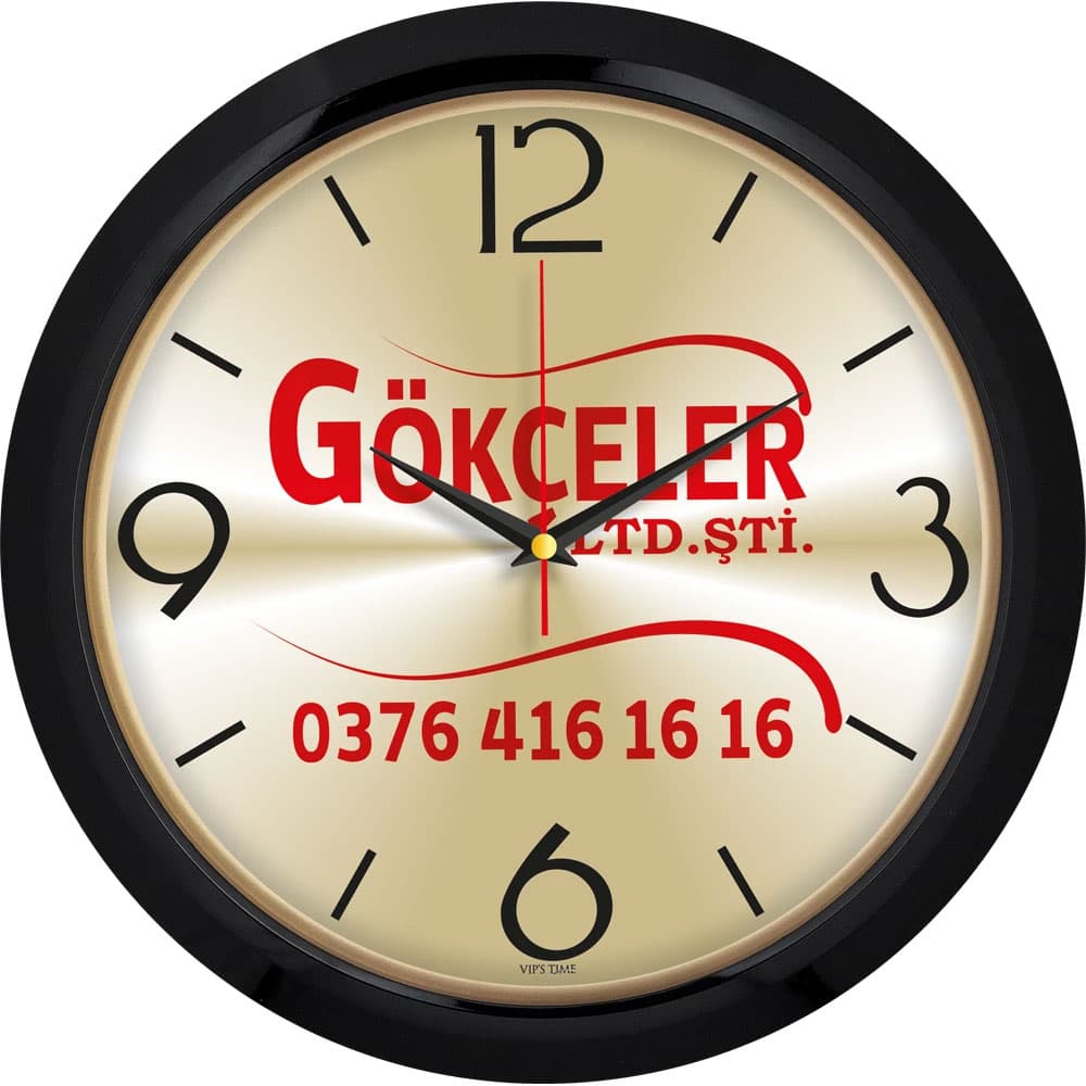 Plastik Duvar Saati