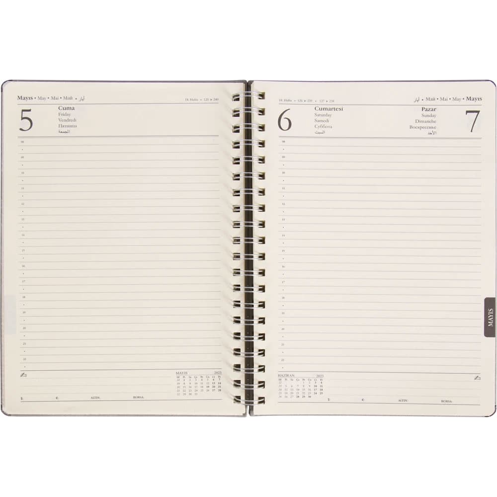 Spiralli Günlük Ajanda