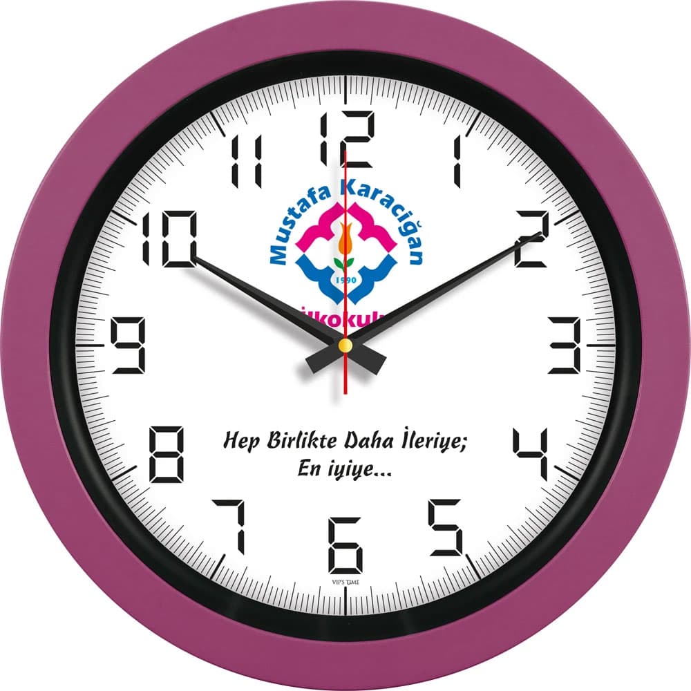 Plastik Duvar Saati