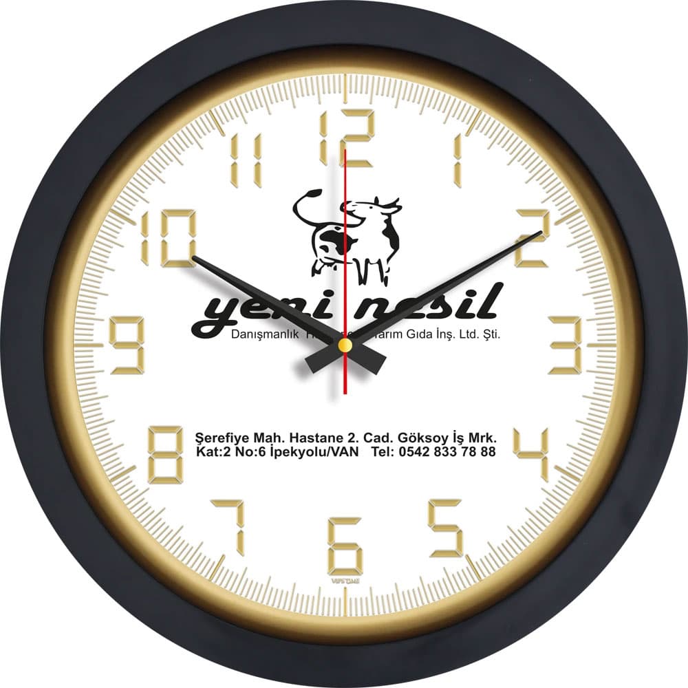 Plastik Duvar Saati