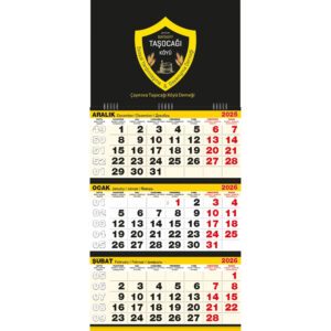 GMC-07 Büyük Boy Gemici Takvim