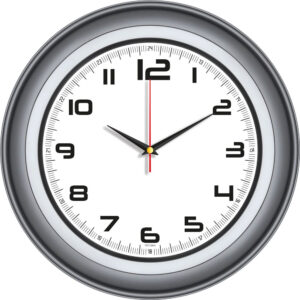 V30-509-F Plastik Duvar Saati