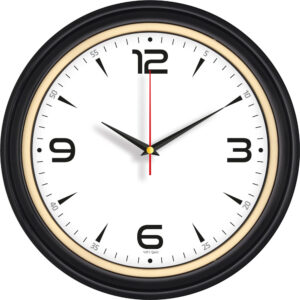 V30-522-S Plastik Duvar Saati